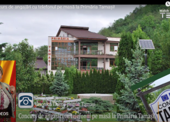 Concurs de angajări cu telefonul pe masă la Primăria Tamași!