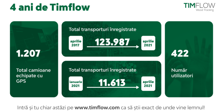 De 4 ani Timflow știe exact de unde vine lemnul!