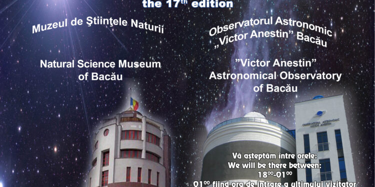 „Noaptea Muzeelor 2021” la Complexul Muzeal de Științele Naturii „Ion Borcea” Bacău