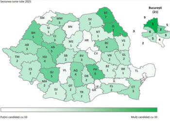 Județul Bacău, 4 medii de 10, devansat de Iași, Botoșani, Prahova, Bihor și Alba