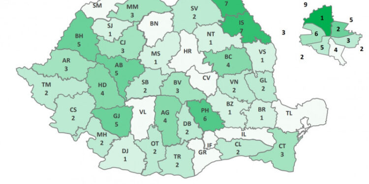 Județul Bacău, 4 medii de 10, devansat de Iași, Botoșani, Prahova, Bihor și Alba