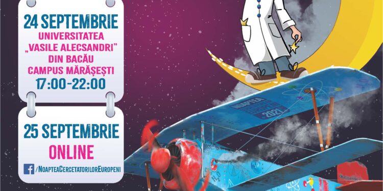 „Noaptea Cercetătorilor Europeni” la Universitatea „Vasile Alecsandri” din Bacău