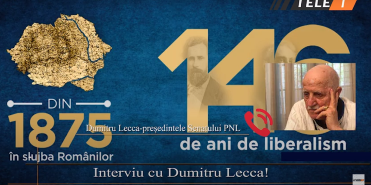 Dumitru Lecca, președintele Senatului PNL: ”Nealegerea lui Ludovic Orban, în actuala conjunctură, ar însemna dispariția PNL ca partid important în România”