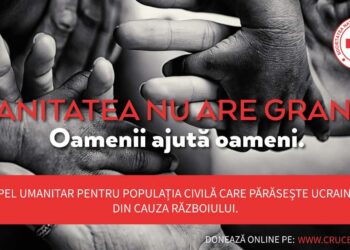 Crucea Roşie Română a lansat apelul umanitar „Umanitatea nu are graniţe