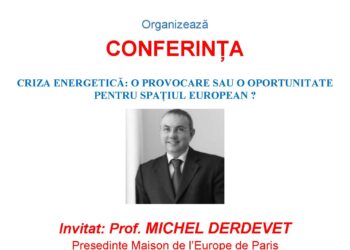 Conferința „Criza energetică: o provocare sau o oportunitate pentru spațiul european?” la Universitatea „Vasile Alecsandri” din Bacău