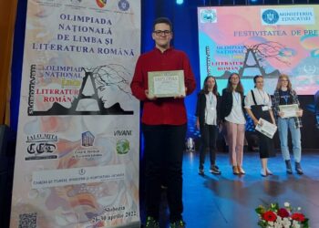 Mihai Adelin Lungu a câștigat Premiul I la Olimpiada Națională de Limba și Literatura Română!