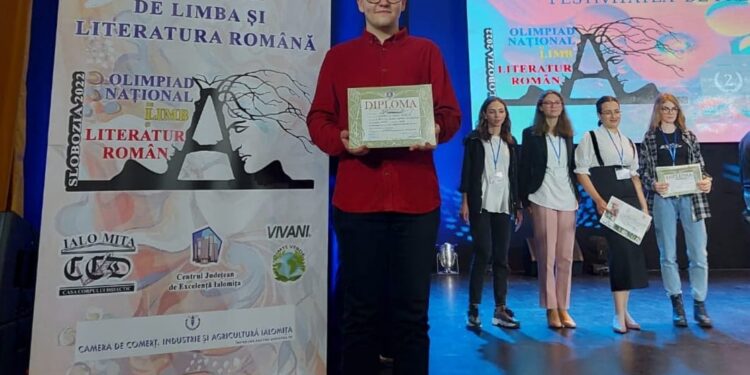 Mihai Adelin Lungu a câștigat Premiul I la Olimpiada Națională de Limba și Literatura Română!