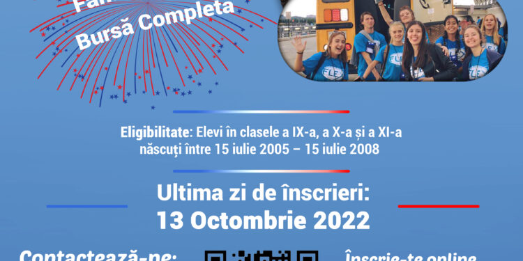 American Councils for International Education anunță deschiderea unei noi runde de candidaturi pentru bursele Future Leaders Exchange Program (FLEX) 2023-2024
