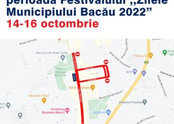 TRAFIC RESTRICȚIONAT în zona centrală, în weekendul 14-16 octombrie