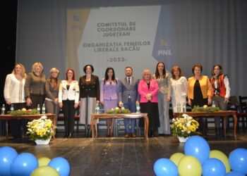 Tina Oana Cristea a fost realeasă în funcția de președinte al Organizației Județene de Femei a Partidului Național Liberal Bacău