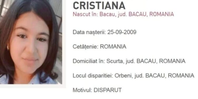 Minoră din Orbeni, dispărută!