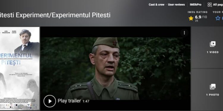 Proiecție de film ”Experimentul Pitești”