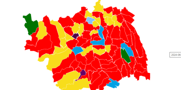 PNL la câteva procente de PSD la Consiliul Județean! USR, AUR și UDMR câștigă primării din județ!