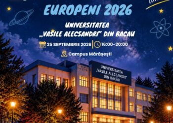 Noaptea cercetătorilor europeni la Universitatea „Vasile Alecsandri” din Bacău