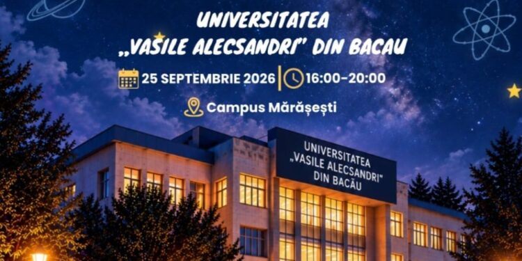 Noaptea cercetătorilor europeni la Universitatea „Vasile Alecsandri” din Bacău